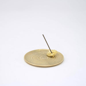 Brass Incense Stick Holder with Tray 'Umbrella' - GINGADO-Home & Wellness-GINGADO-santoku nyc