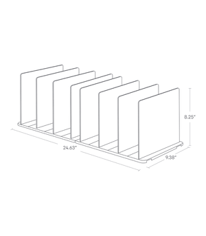 Handbag Organizer Set of 2 - Yamazaki Home-Closet Organizer-Yamazaki Home-White-santoku nyc