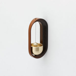 Hanging Door Chime Smoked Brown - Kyujo