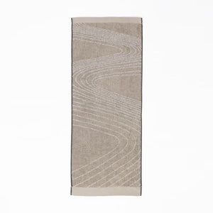 Japanese Washi Blend Quick-Dry Towel 'Karesansui' - Murakami Pile
