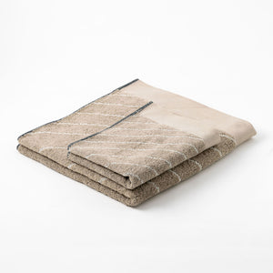 Japanese Washi Blend Quick-Dry Towel 'Karesansui' - Murakami Pile
