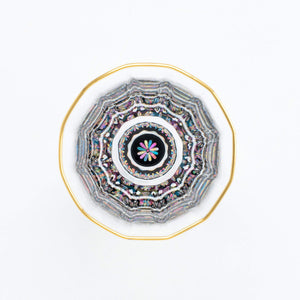 Kaleidoscope Abalone Sake Glass Amano Shikki