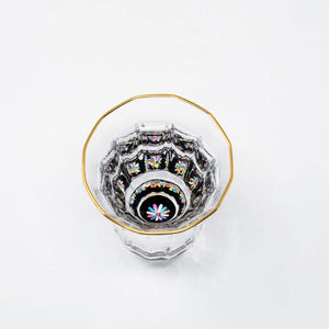 Kaleidoscope Abalone Sake Glass Amano Shikki