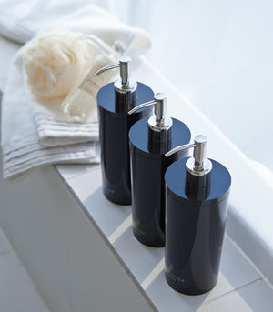 Round Shower Dispenser Three Styles-Shower Dispenser-Yamazaki Home-santoku nyc
