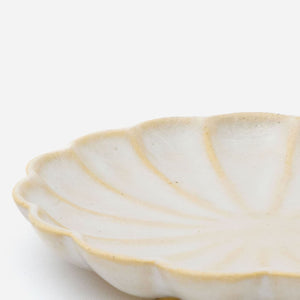 Kiku Chrysanthemum Plate Large - Onishi Rakusai