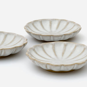 Kiku Chrysanthemum Plate Small - Onishi Rakusai