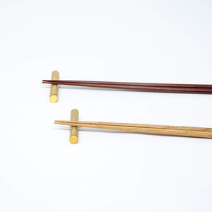 kisen brass chopstick rest maru