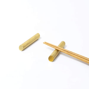 Brass Chopstick Rest, Set of 2 - KISEN-Chopstick Holders-KISEN-santoku nyc