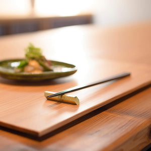 kisen brass chopstick rest roku