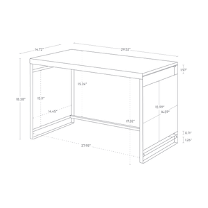 Kitchen Appliance Rack With Steel Side Panel, Steel - Yamazaki Home-Countertop Shelf-Yamazaki Home-White-santoku nyc