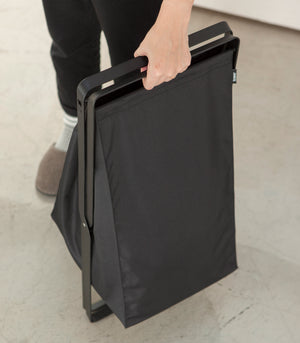 Laundry Hamper (25" H) - Steel-Laundry Hamper-Yamazaki Home-santoku nyc