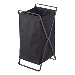 Laundry Hamper (25" H) - Steel-Laundry Hamper-Yamazaki Home-Black-santoku nyc