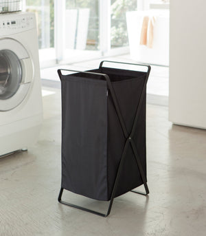 Laundry Hamper (25" H) - Steel-Laundry Hamper-Yamazaki Home-santoku nyc