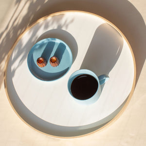 Stoneware Mug: Matte Ceramic Coffee Cup 8.45oz - MOHEIM-Mugs-MOHEIM-santoku nyc