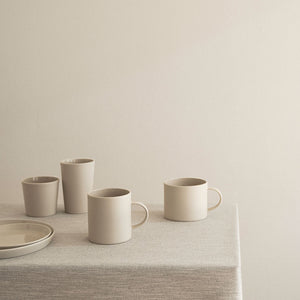 Stoneware Mug: Matte Ceramic Coffee Cup 8.45oz - MOHEIM-Mugs-MOHEIM-santoku nyc