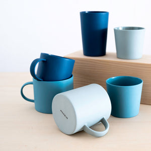 Stoneware Mug: Matte Ceramic Coffee Cup 11.16oz - MOHEIM-Mugs-MOHEIM-santoku nyc