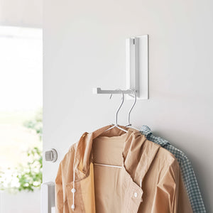 Magnetic Folding Hook, Steel - Yamazaki Home-Hooks-Yamazaki Home-santoku nyc