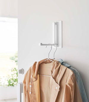 Magnetic Folding Hook, Steel - Yamazaki Home-Hooks-Yamazaki Home-santoku nyc