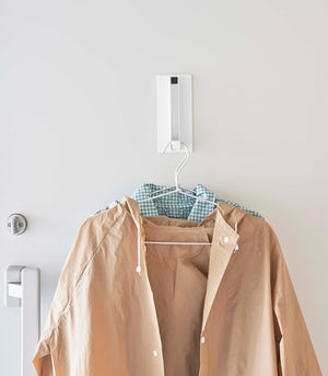 Magnetic Folding Hook, Steel - Yamazaki Home-Hooks-Yamazaki Home-santoku nyc