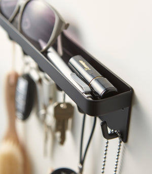 Magnetic Key Rack - Steel-Key Storage-Yamazaki Home-santoku nyc