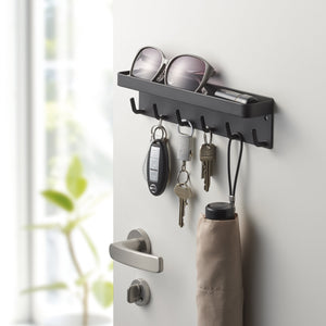 Magnetic Key Rack - Steel-Key Storage-Yamazaki Home-santoku nyc