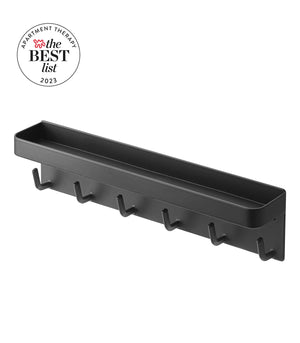 Magnetic Key Rack - Steel-Key Storage-Yamazaki Home-Black-santoku nyc
