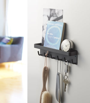 Magnetic Key Rack - Steel-Key Storage-Yamazaki Home-santoku nyc