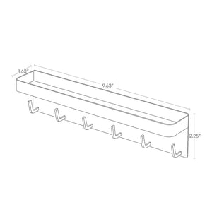 Magnetic Key Rack, Steel - Yamazaki Home-Key Storage-Yamazaki Home-santoku nyc