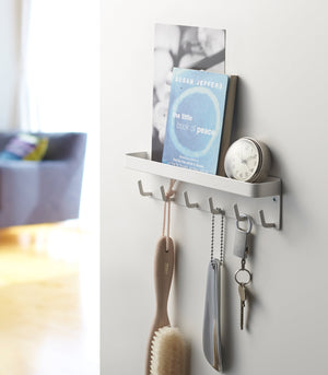 Magnetic Key Rack - Steel-Key Storage-Yamazaki Home-santoku nyc