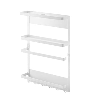 Magnetic Kitchen Organizer - Steel-Magnetic Organizer-Yamazaki Home-santoku nyc