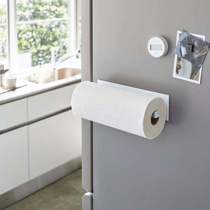 Magnetic Paper Towel Holder - Steel-Towel Holder-Yamazaki Home-santoku nyc