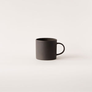 Stoneware Mug: Matte Ceramic Coffee Cup 8.45oz - MOHEIM-Mugs-MOHEIM-Black-santoku nyc