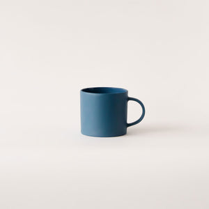 Stoneware Mug: Matte Ceramic Coffee Cup 8.45oz - MOHEIM-Mugs-MOHEIM-Blue-santoku nyc