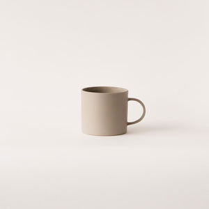 Stoneware Mug: Matte Ceramic Coffee Cup 8.45oz - MOHEIM-Mugs-MOHEIM-Gray-santoku nyc