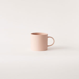 Stoneware Mug: Matte Ceramic Coffee Cup 8.45oz - MOHEIM-Mugs-MOHEIM-Pink-santoku nyc