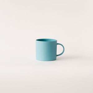 Stoneware Mug: Matte Ceramic Coffee Cup 8.45oz - MOHEIM-Mugs-MOHEIM-Turquoise-santoku nyc