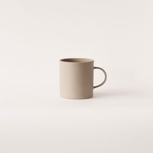 Stoneware Mug: Matte Ceramic Coffee Cup 11.16oz - MOHEIM-Mugs-MOHEIM-Gray-santoku nyc