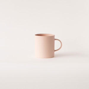 Stoneware Mug: Matte Ceramic Coffee Cup 11.16oz - MOHEIM-Mugs-MOHEIM-Pink-santoku nyc