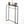 Narrow Entryway Console Table, Steel - Yamazaki Home-End + Side Tables-Yamazaki Home-SANTOKU NYC