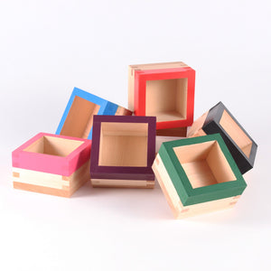 Ohashi Ryoki Hachi design Masu Japanese sake cup colourful colorful