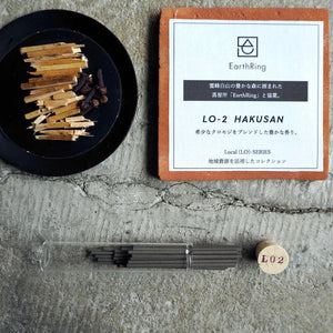 Botanical Incense Sticks SPECIAL EDITION Local Series No. 02 'HAKUSAN' - Shokubutsu△Senkou-Incense-Shokubutsu△Senkou-santoku nyc