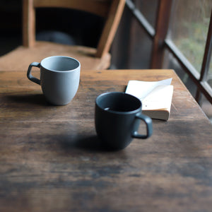 Matte Ceramic Mug - ovject-Mugs-ovject-Gray-santoku nyc