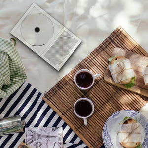 Portable Bluetooth CD Player with Built-in Speaker 'Cp2' - km5-Audio-km5-SANTOKU NYC