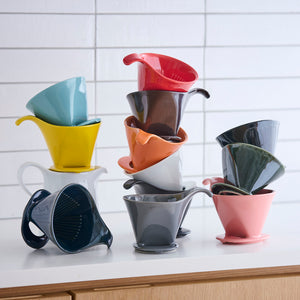 BEE HOUSE Pour-Over Ceramic Coffee Dripper Size #2-#4 - ZERO JAPAN-Coffee & Tea-ZERO JAPAN-SANTOKU NYC