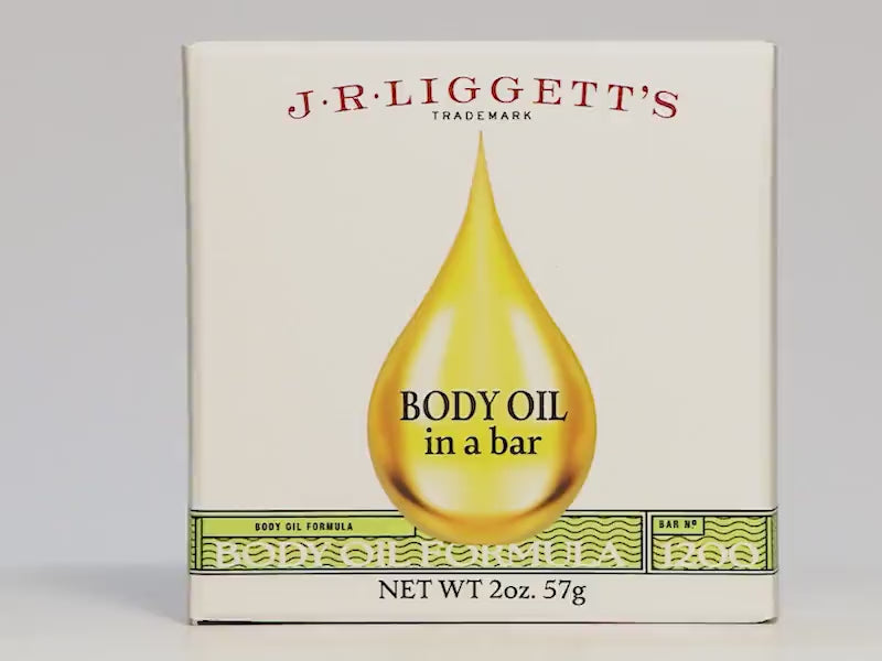 J.R. liggett's BODY OIL in a bar