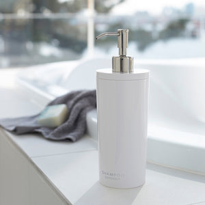 Round Dispenser Bundle: Shampoo, Conditioner, and Body Soap-Shower Dispenser-Yamazaki Home-santoku nyc