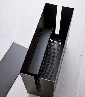 Rolling Cable Management Box, Steel - Yamazaki Home-Cable Management-Yamazaki Home-SANTOKU NYC