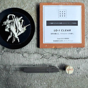 Botanical Incense Sticks No.L01 'CLEAR' - Shokubutsu△Senkou