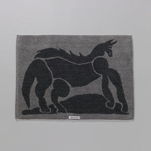 SHUTTLE 1963 Imabari Shuttle Loom Bathmat HORSE - Watanabe Pile