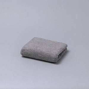 SHUTTLE 1963 Imabari Shuttle Loom Towel - Watanabe Pile-Home & Wellness-Watanabe Pile-Gray-Hand Towel 29.2" × 13.6"-SANTOKU NYC